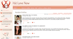Desktop Screenshot of hitlovenow.com